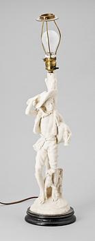 BORDSLAMPA, konstmassa, 1900-talets andra hälft.