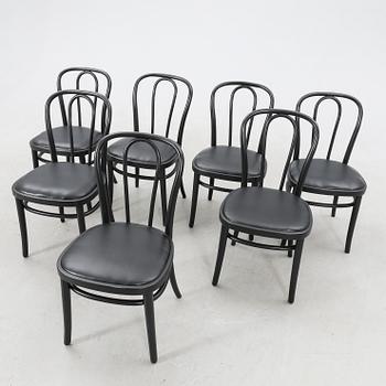 Chairs, 7 pcs, "Wien", Gemla, 1970s.