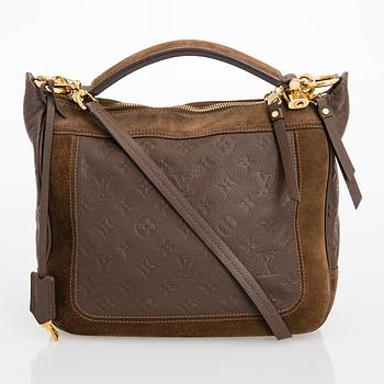 Louis Vuitton, Monogram Empreinte Suede Audacieuse Bag.
