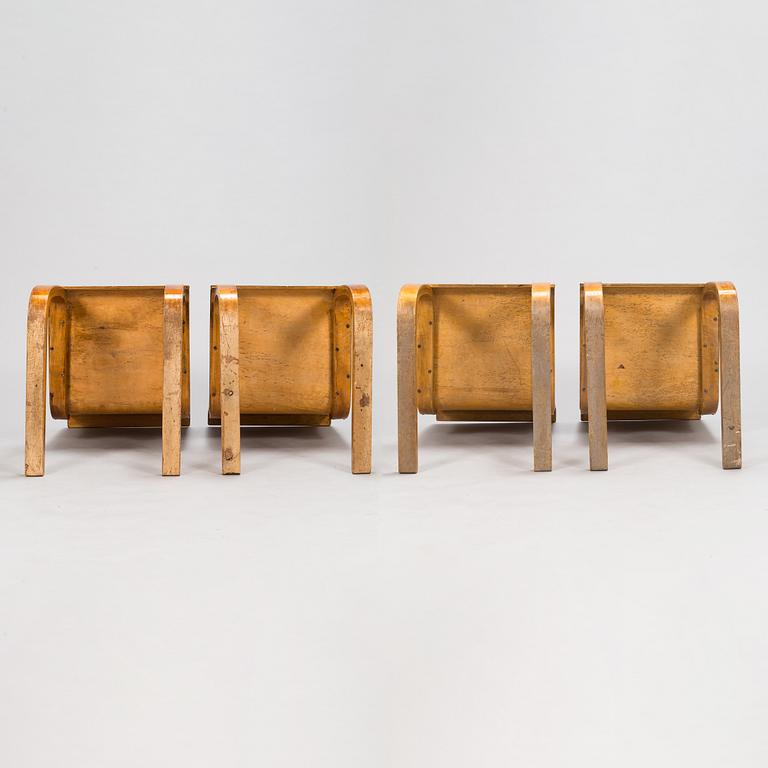 Alvar Aalto, four 1930's '22' chairs for  O.Y. Huonekalu-ja Rakennustyötehdas A.B.