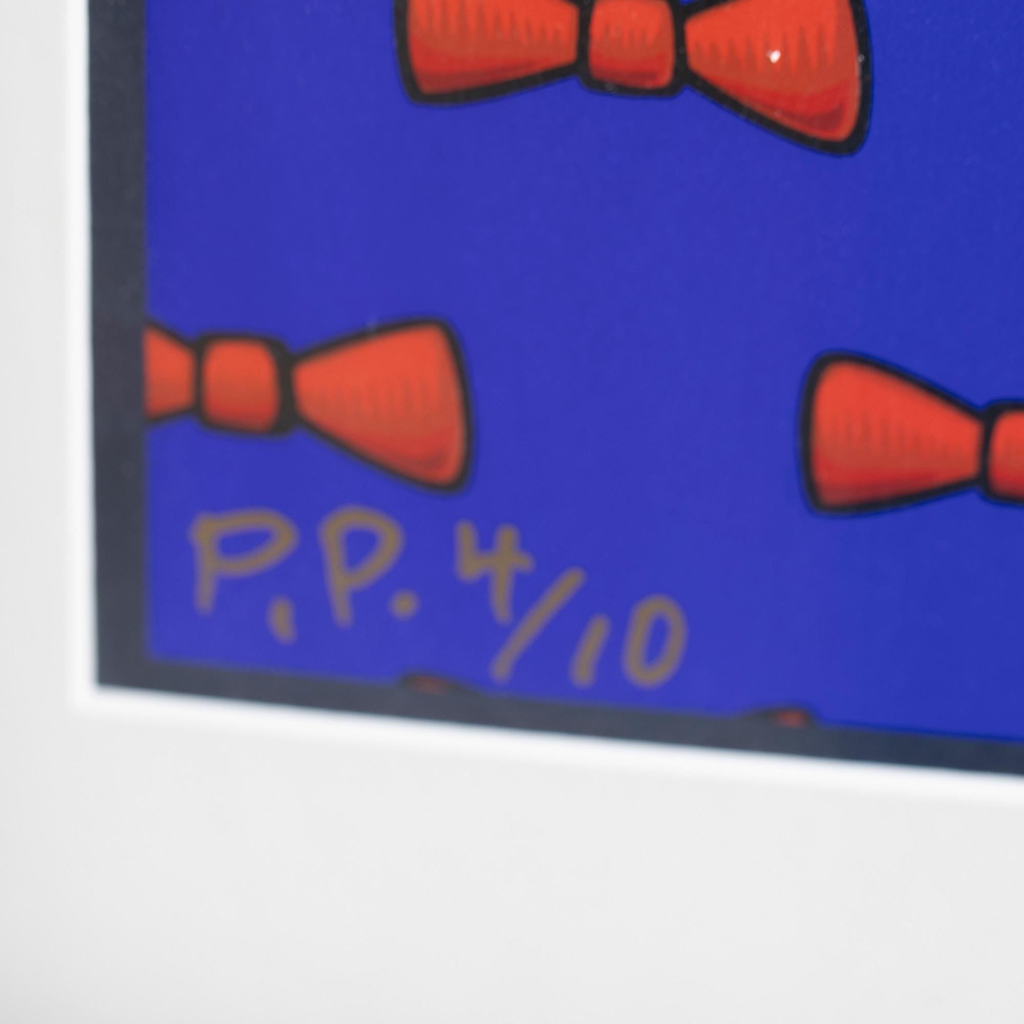 George Rodrigue, "Blue Dog Does the Red Tie", 2020.