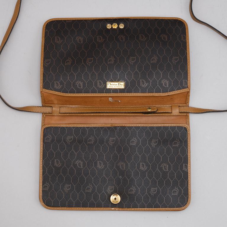 Christian Dior, a canvas handbag.