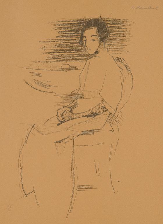 Helene Schjerfbeck, Bagarens Dotter.