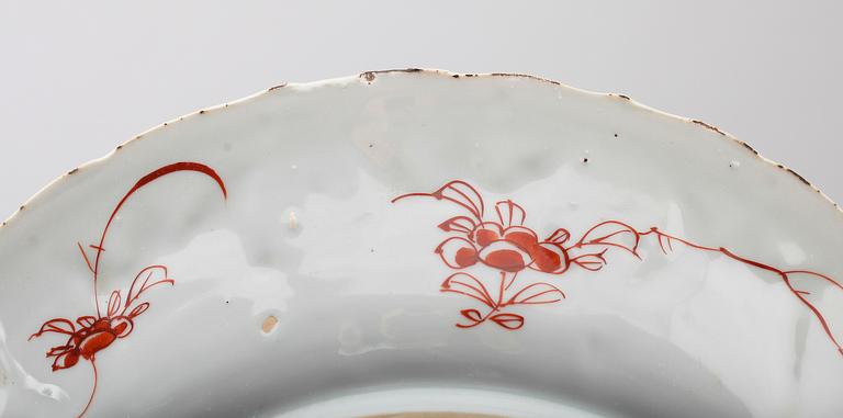 SKÅLFAT, porslin, Kina, Kangxi 1622-1722.
