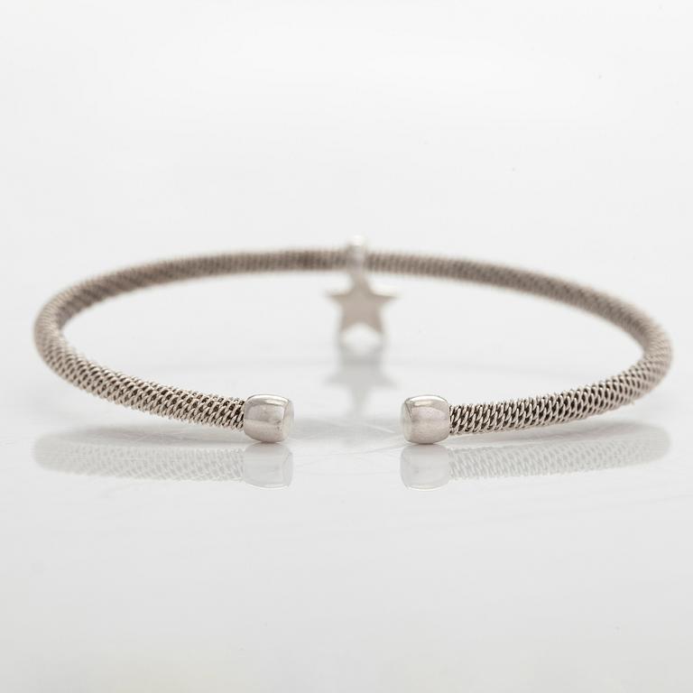 Tiffany & Co, rannekoru, "Somerset Star", sterling hopeaa.