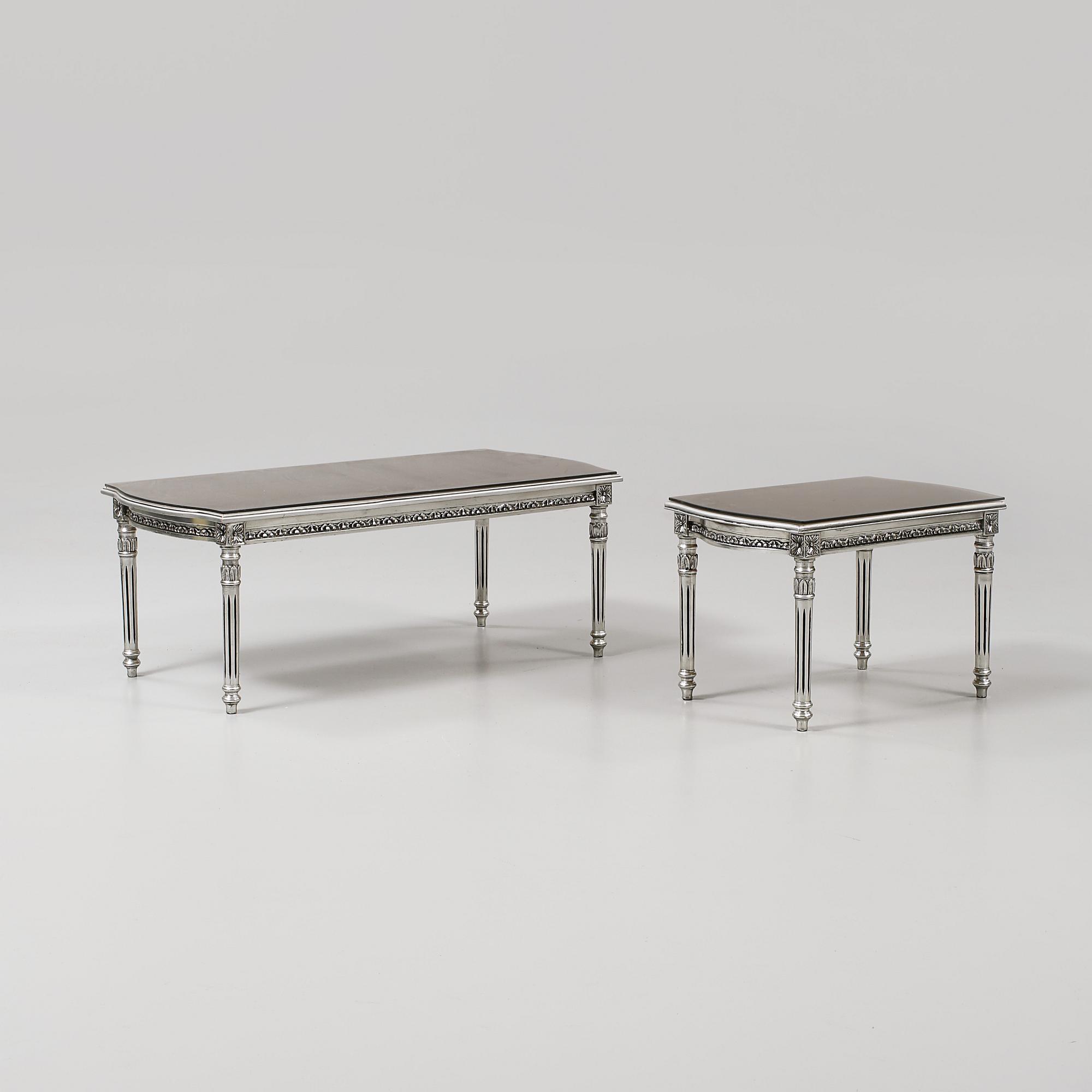SIDOBORD, 2 st, gustaviansk stil, 2000-tal.