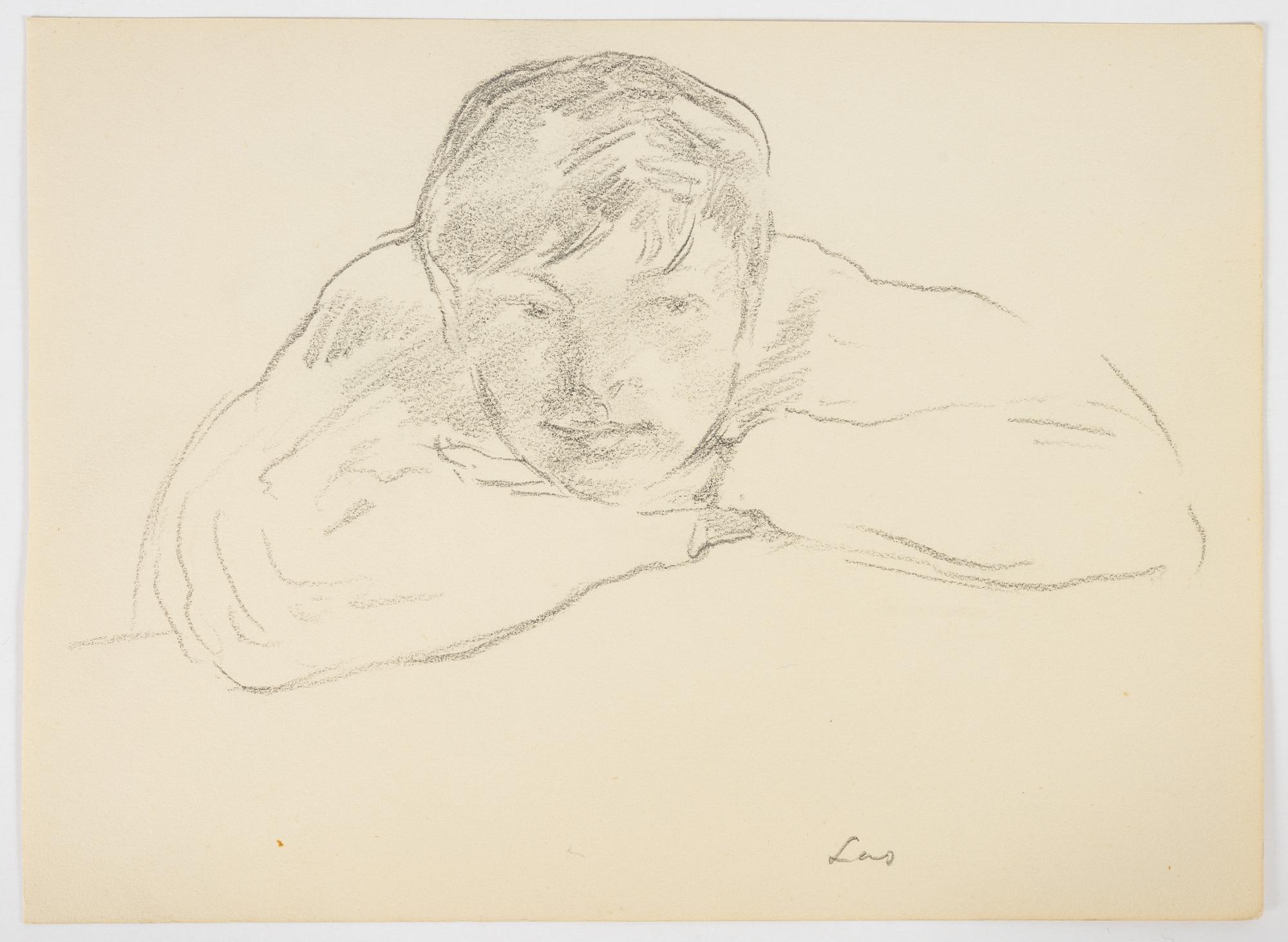 Lotte Laserstein, Ung man.