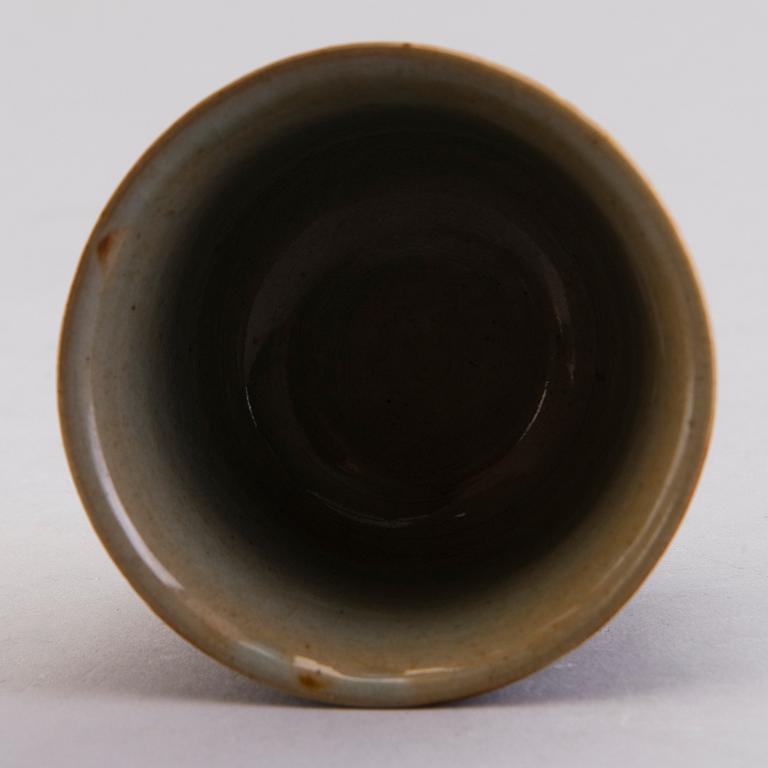 AXEL SALTO, a stoneware bowl signed Salto. Royal Copenhagen Denmark.