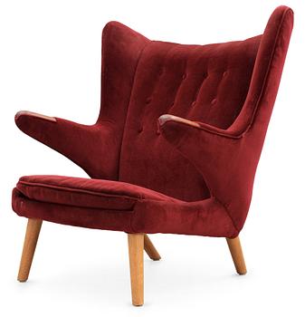 A Hans J Wegner 'Papa Bear' armchair by AP-stolen, Denmark 1950's.