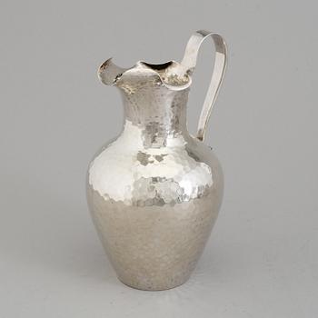 A Danish silver wine jug, maker's mark Michelsen, Copenhagen 1896.