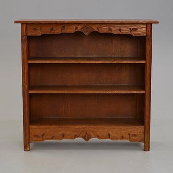 BRÖDERNA ERIKSSON (The Eriksson brothers), attributed to, a stained and carved book case, Art Nouveau, Arvika, Sweden.