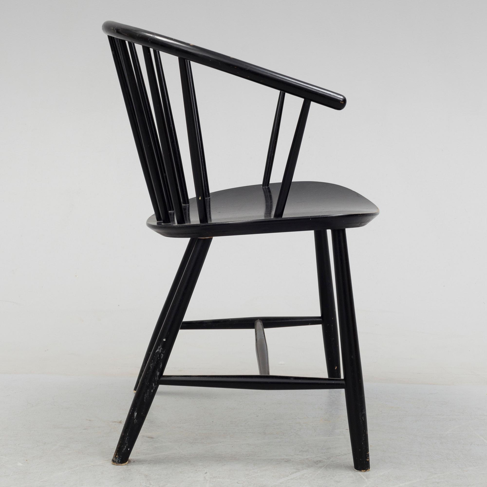 EJVIND A. JOHANSSON, armchair, "J64", FDB Möbler, Denmark.
