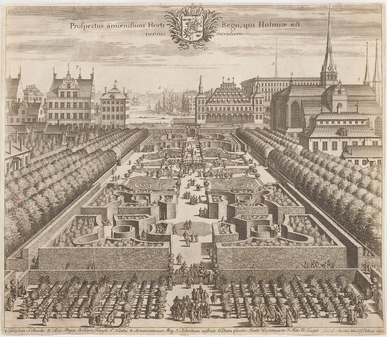 KOPPARSTICK, 30 st, 1700-tal, mestadels ur Suecia Antiqua.