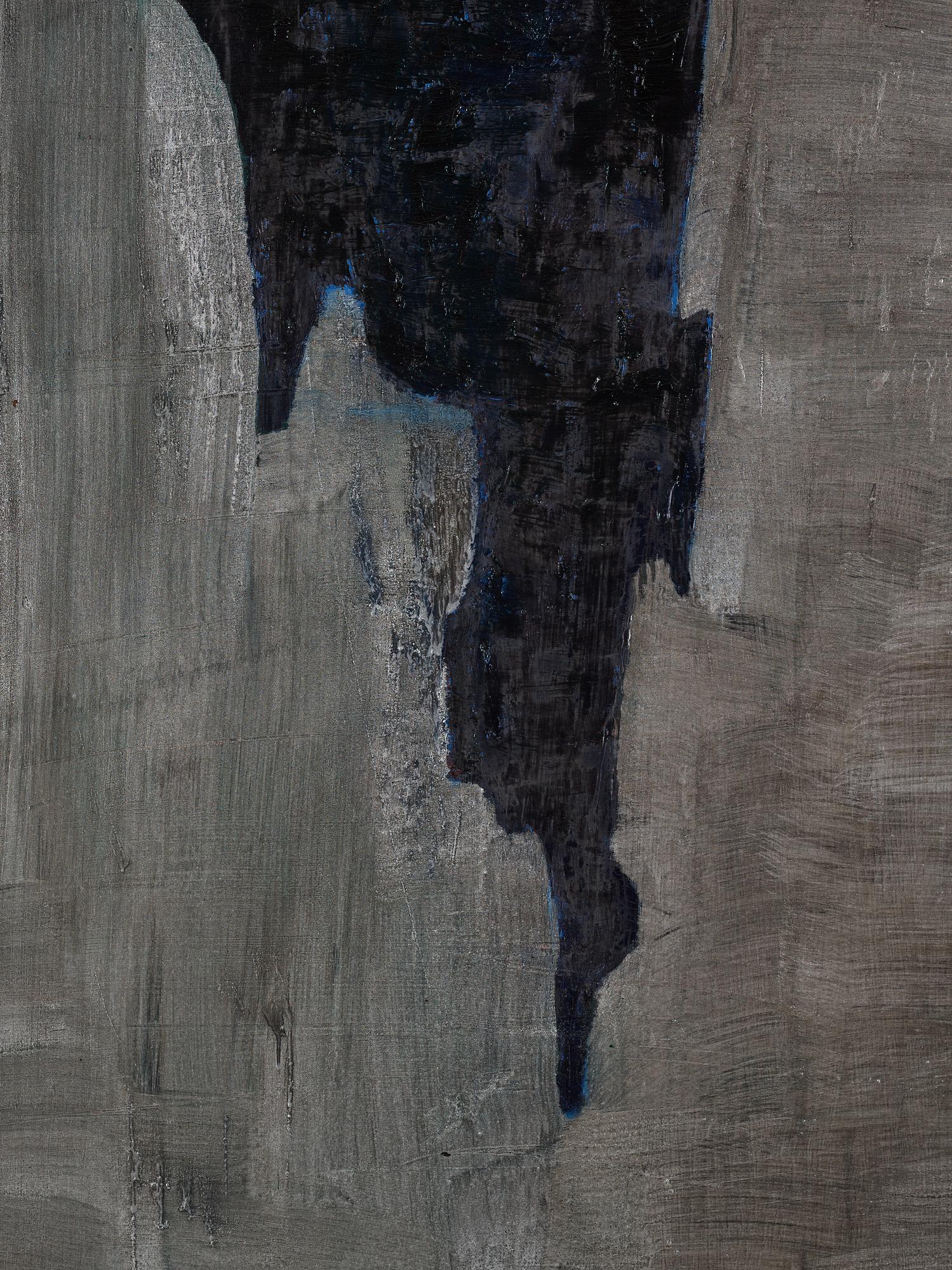 Fredrik Wretman, polyptyk 4 delar, olja på plåt, signerade och daterade -86 a tergo.