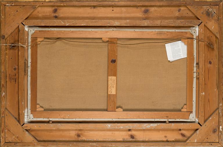 Auguste Musin, "Un matin d'Avriel - Légère Brise sur le Zuidersee (Hollande)".