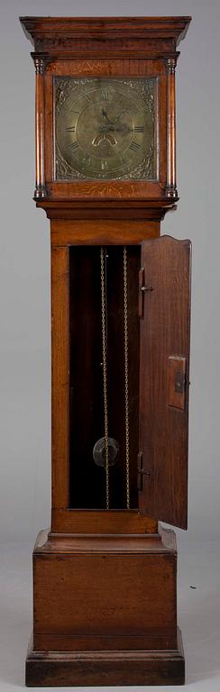 GOLVUR, ekfodral, mässing, R. Webster, Washbourn Gloucester, England, 1800-tal.