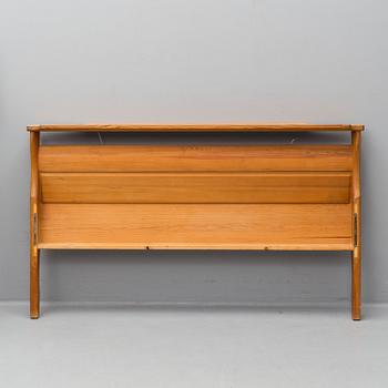 CARL MALMSTEN, a pinewood double bed.