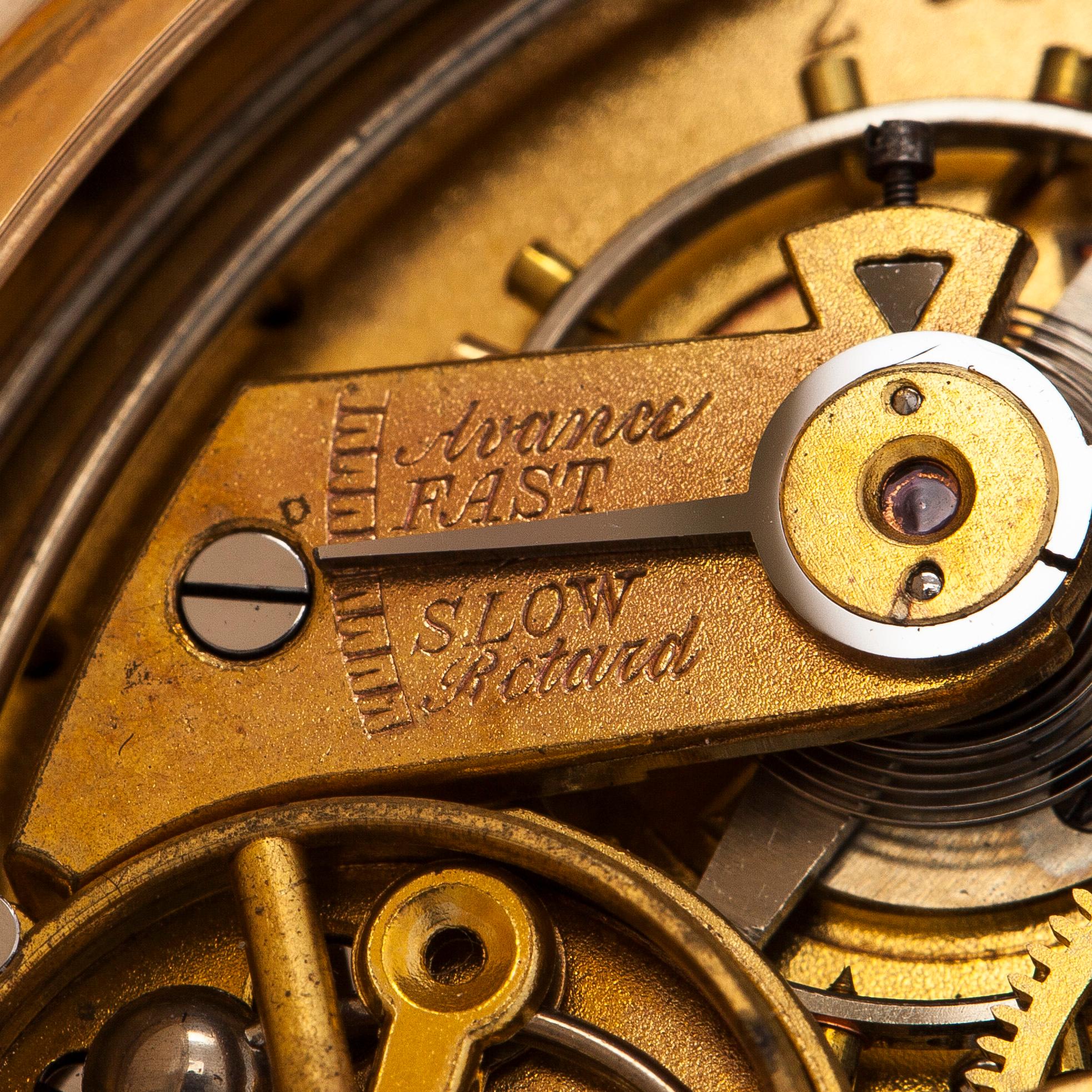 Nestor Delevaux, fickur, savonett, minutrepeter, kronograf, 62,5 mm.