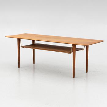 Peter Hvidt & Orla Mølgaard Nielsen, soffbord, "Minerva", France & Son, Danmark, 1950/60-tal.