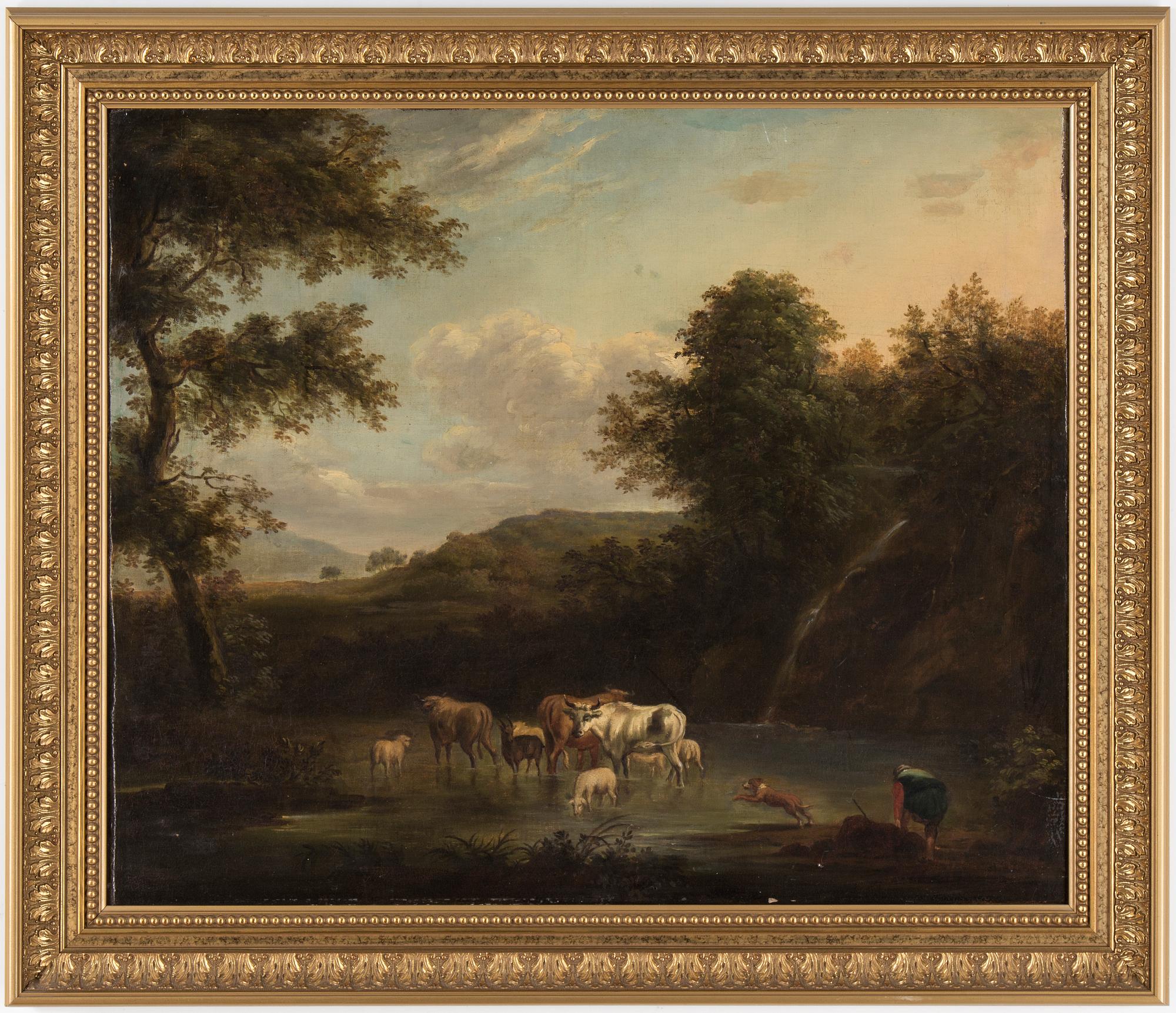 THOMAS GAINSBOROUGH, hans art, olja på duk, ej signerad,
