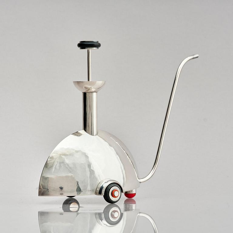 Mats Eskils, kanna "DropStop", sterlingsilver, Stockholm, 1999.