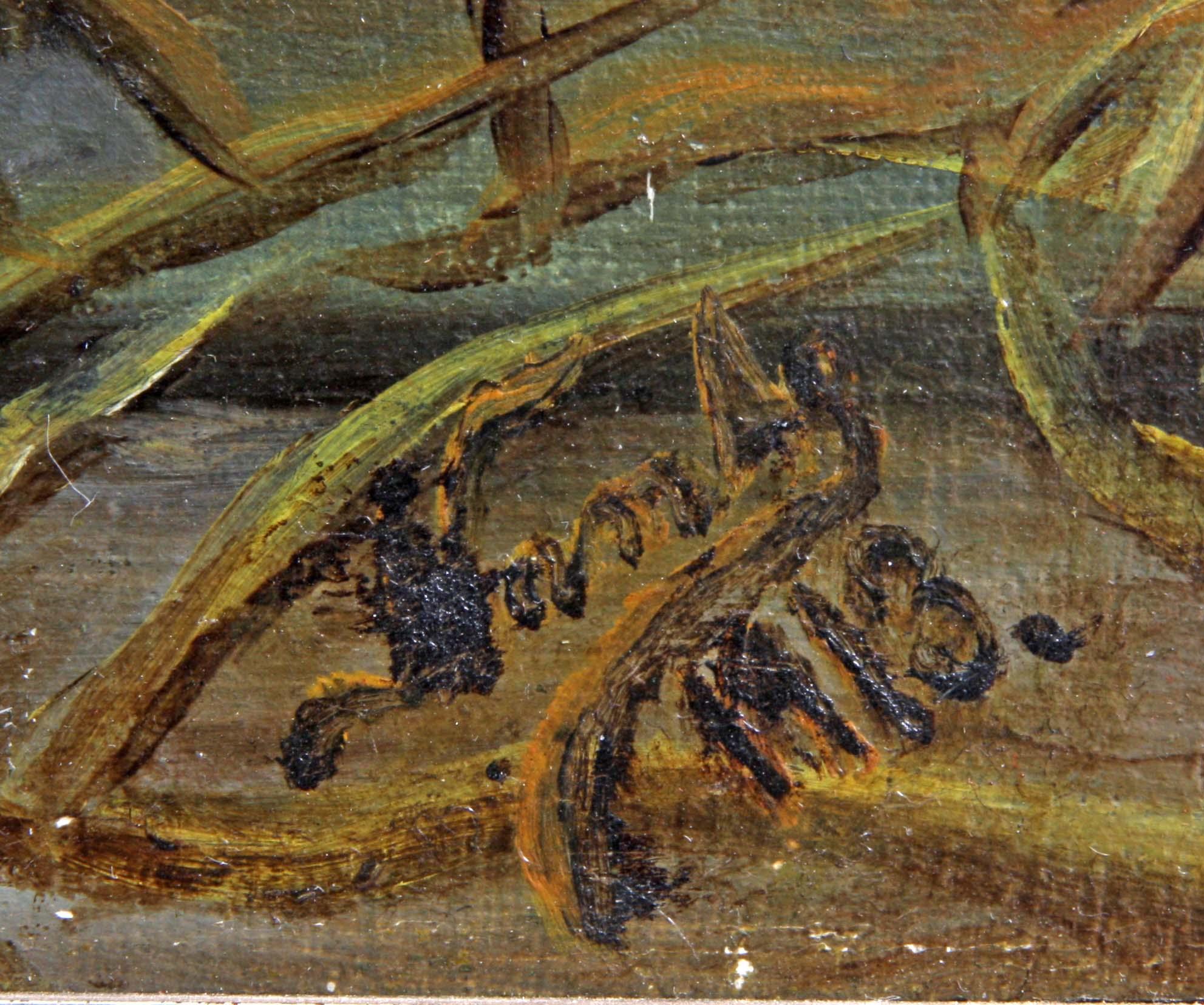 OKÄND KONSTNÄR, olja på duk, otydl. sign o dat 1913.