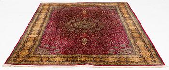 Matta, orientalisk silke, ca 258 x 178 cm.