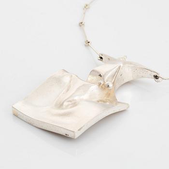 Björn Weckström, silver "Barbarella" necklace.