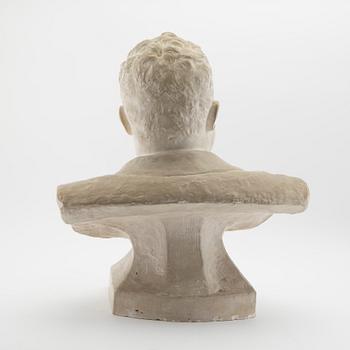 Edward Bramberg, Porträttbyst, föreställande A.U.Bååth (1852-1912), 1893.