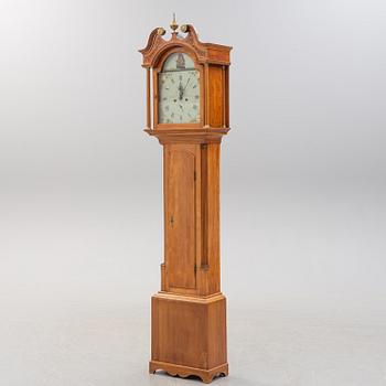 A Scottish mahogany long-case clock by John Smith, Pittenweem, 19th Century.