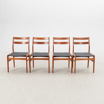 Chairs 4 pcs 1960s/70s.