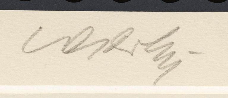 VICTOR VASARELY, färgserigrafi, signerad, 240/250.