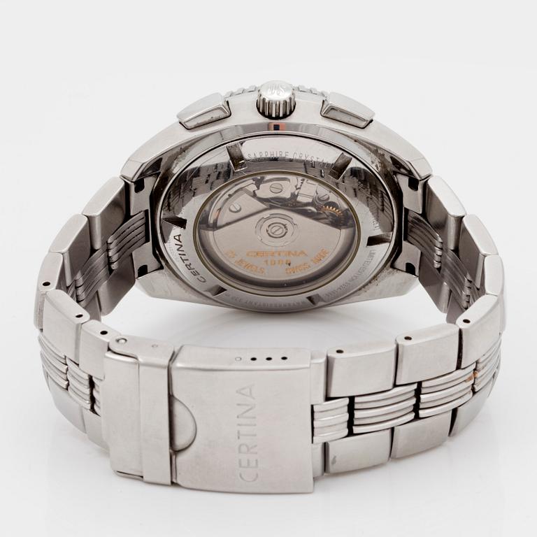 CERTINA, 1888 (330m/1000ft), chronograph, wristwatch, 44 mm,