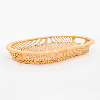 A mid-20th century serving tray, retailer Artek.