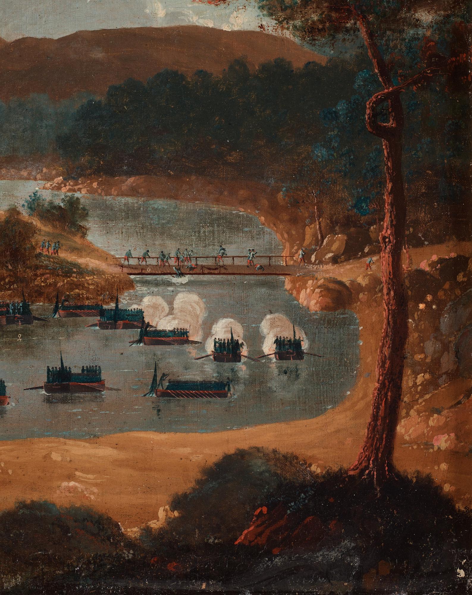 Johan Tietrich Schoultz, The battle at Uransari June 16, 1790.