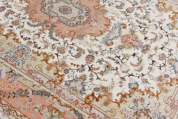 Matto, Tabriz, Part Silk, sk 50 Radj, ca 298 x 205 cm.