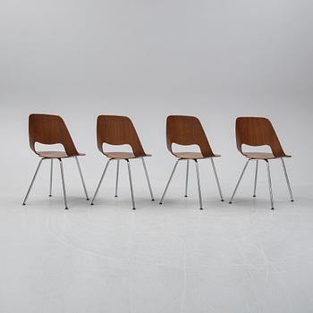ALFREDO HÄBERLI, four 'Jill' chairs, Vitra, 2012.