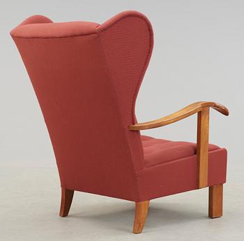 FÅTÖLJ, Fritz Hansen, 1940/50-tal.