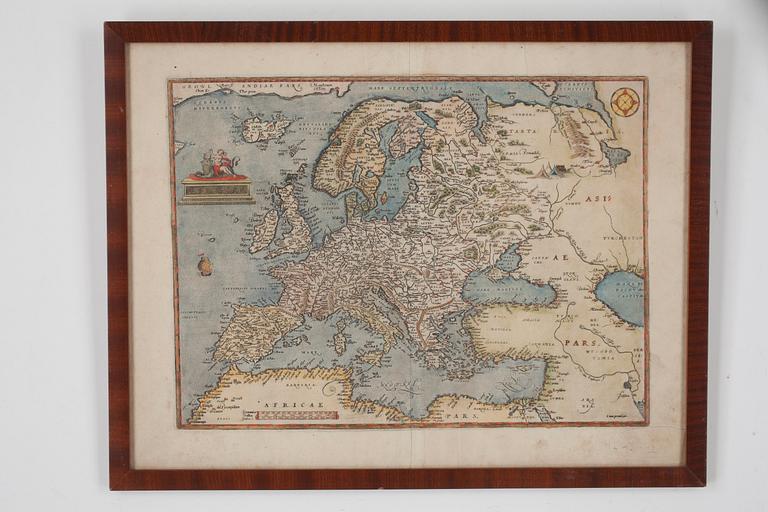 Abraham Ortelius, "Europae".