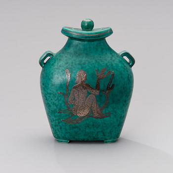 WILHELM KÅGE, urna, stengods, Argenta A22, Gustavsberg.