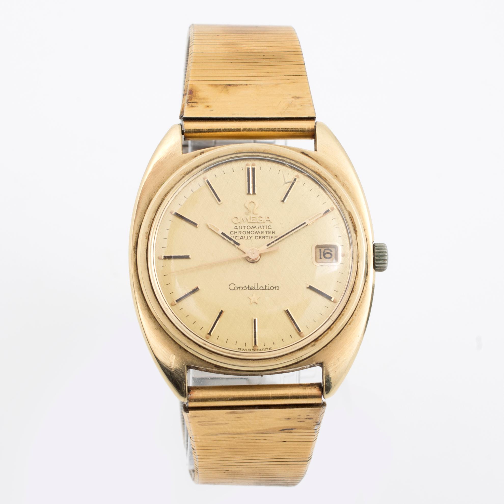 OMEGA, Constellation, "C", Chronometer, armbandsur, 35 mm,