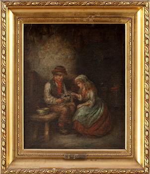 MARK WILLIAM LANGLOIS, 2st olja på duk, varav en tillskriven, 1800-tal.