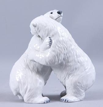 FIGURINER, 3 st, porslin, Bing o Gröndahl samt Kongl. Dansk.
