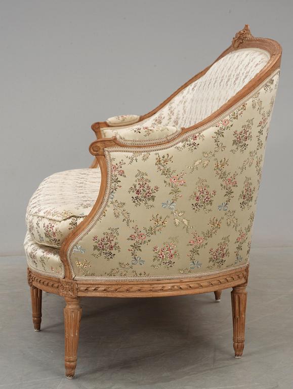SOFFA. Frankrike, 1700-talets andra hälft. Louis XVI.