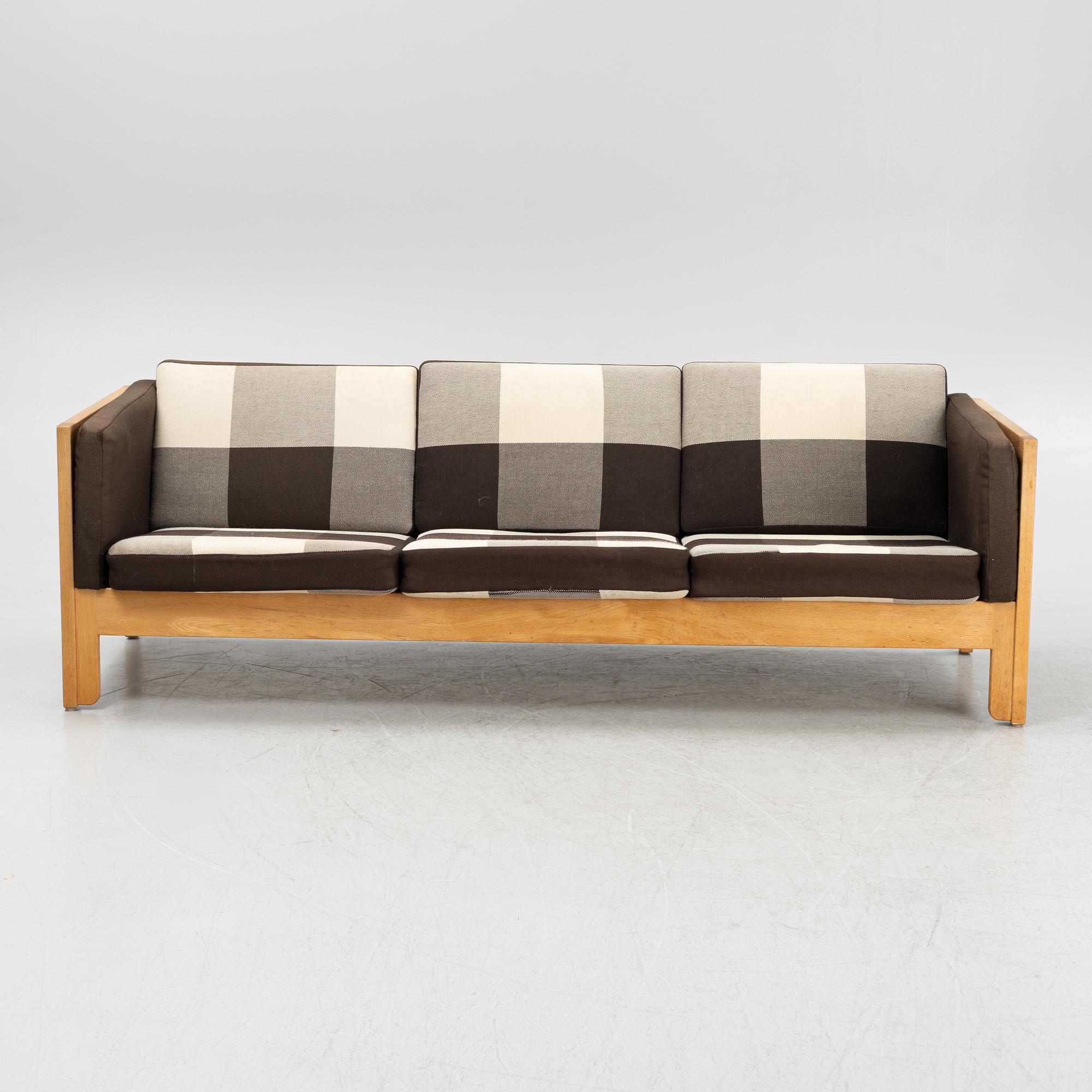 Børge Mogensen, soffa, modell 2442, Fredericia, Danmark.