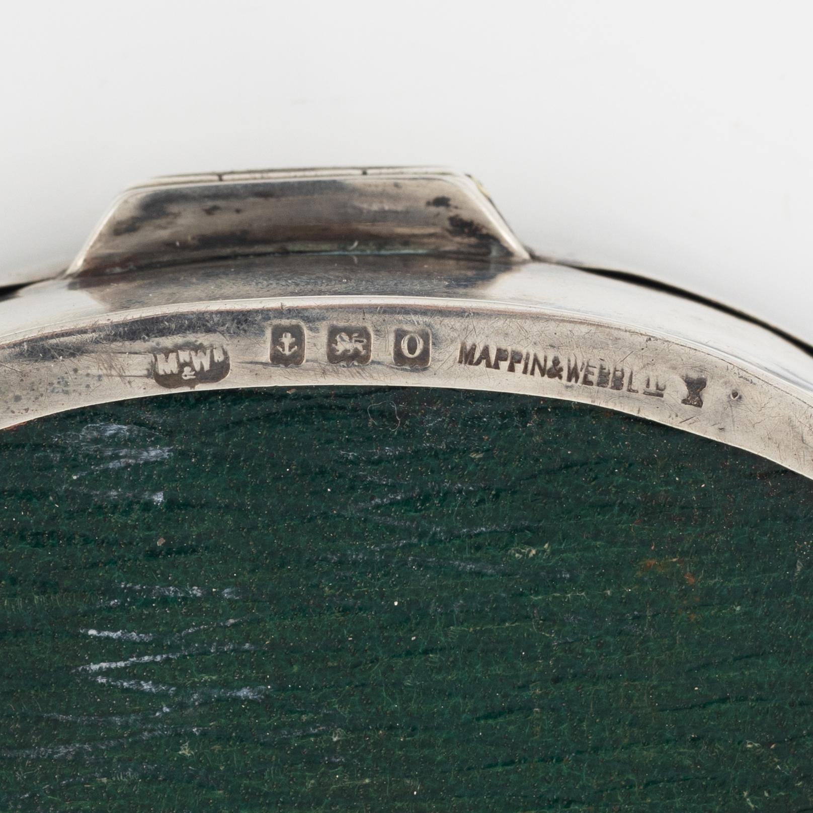 Mappin & Webb, smyckesskrin, silver, Birmingham, England 1913.