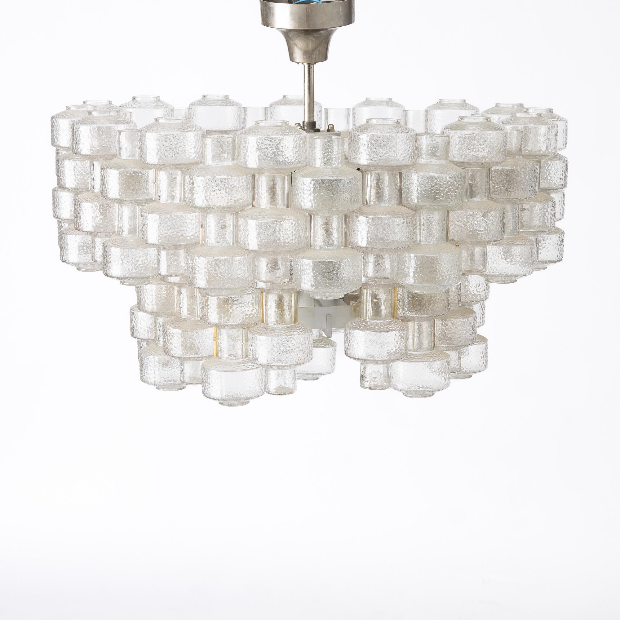 Gert Nyström, a “Festival” ceiling lamp, Fagerhult, 1960s–70s.