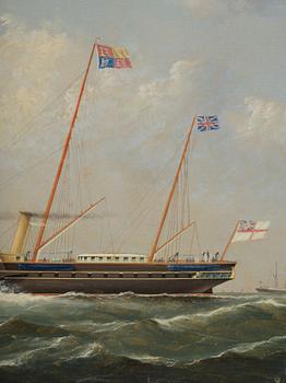 George Mears, English royal yacht "Victoria & Albert II".