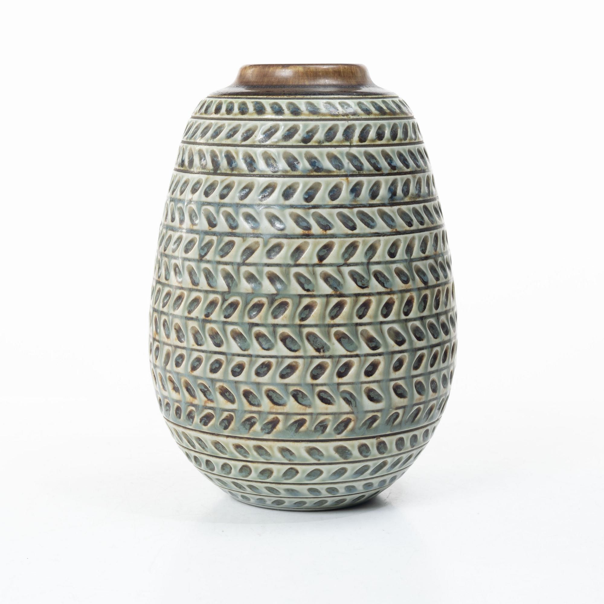 Gertrud Lönegren, a stoneware vase, Rörstrand.