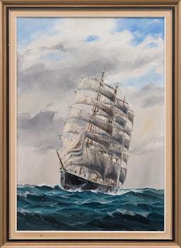 HÅKAN SJÖSTRÖM, oil on canvas, signed and dated -64.